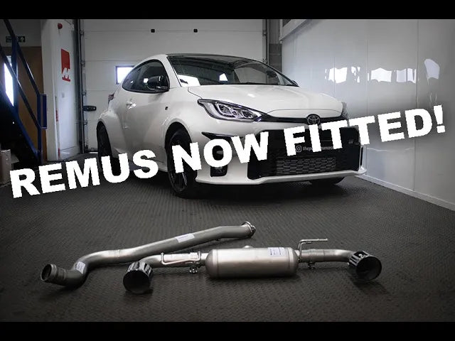 We got Our GR Yaris & Got a Remus Exhaust fitted, it is loud!