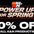 K&N Power Up for Spring - 20% Off Sale