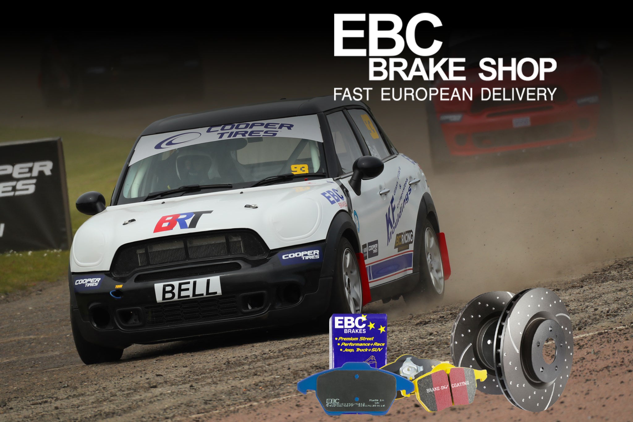 Bell Rallycross Team | EBC Brakes Goes Off-Road