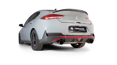 Remus RACING Cat-Back Exhaust System for Hyundai i30 Fastback N 2018- (184 kW with GPF)