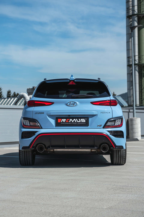 Remus GPF-Back Exhaust System for Hyundai Kona N 2021- (with GPF)