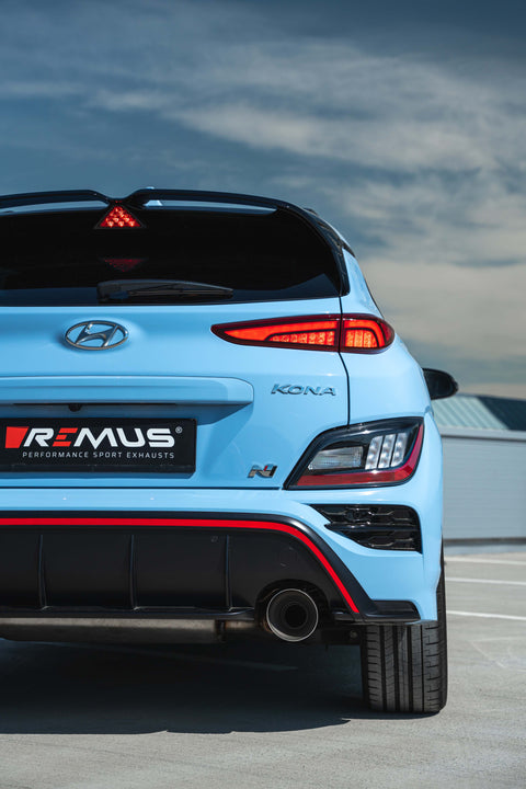 Remus Axle-Back Exhaust System for Hyundai Kona N 2021- (with GPF)