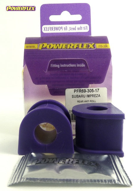 Powerflex PFR69-305-17 Rear Anti Roll Bar To Chassis Bush 17mm 17mm
