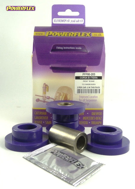 Powerflex PFF80-203 Front Tie Bar To Chassis 34mm