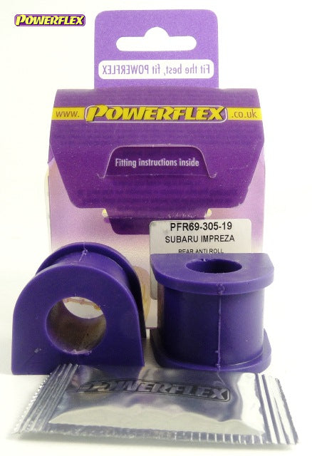 Powerflex PFR69-305-19 Rear Anti Roll Bar To Chassis Bush 19mm 19mm