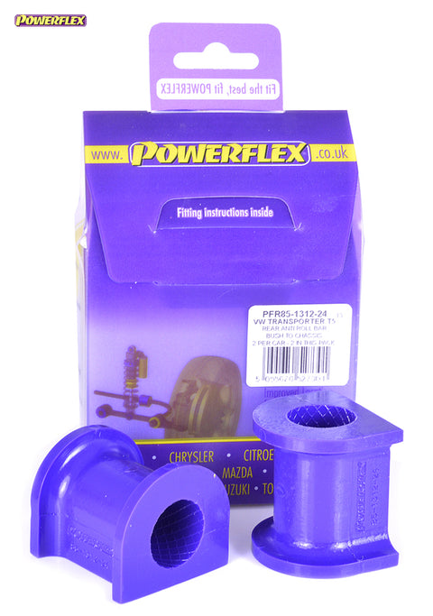 Powerflex PFR85-1312-24 Rear Anti Roll Bar Bush to Chassis 24mm 24mm