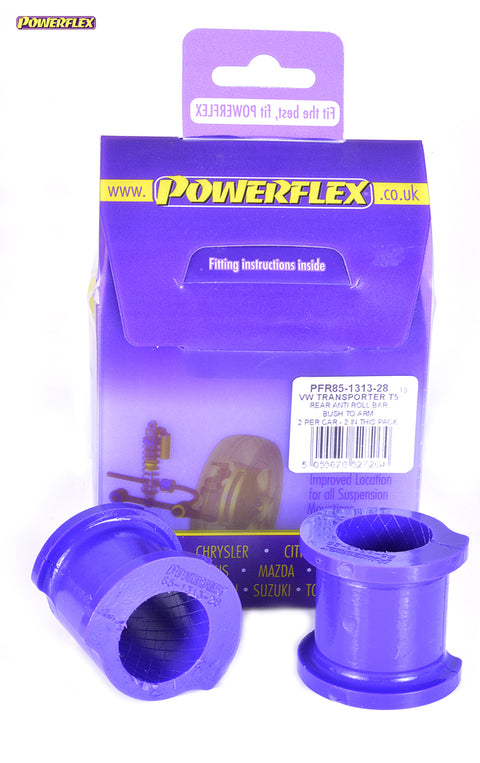Powerflex PFR85-1313-28 Rear Anti Roll Bar Bush to Arm 28mm 28mm