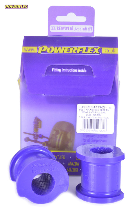 Powerflex PFR85-1313-22 Rear Anti Roll Bar Bush to Arm 22mm 22mm