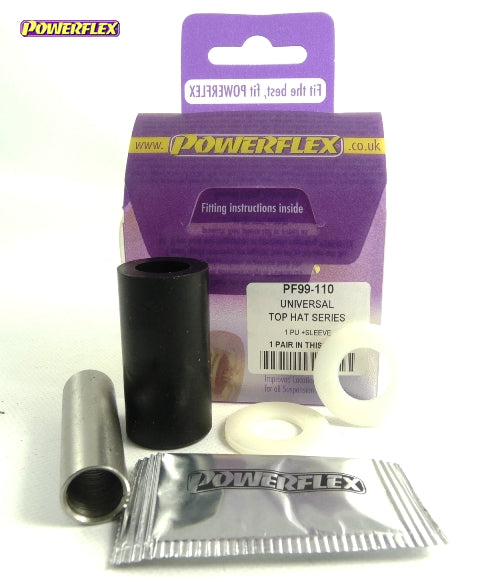 Powerflex PF99-110 SPECIAL Cylinderical Bush with Stainless Steel Inner Sleeve 25.9mm OD