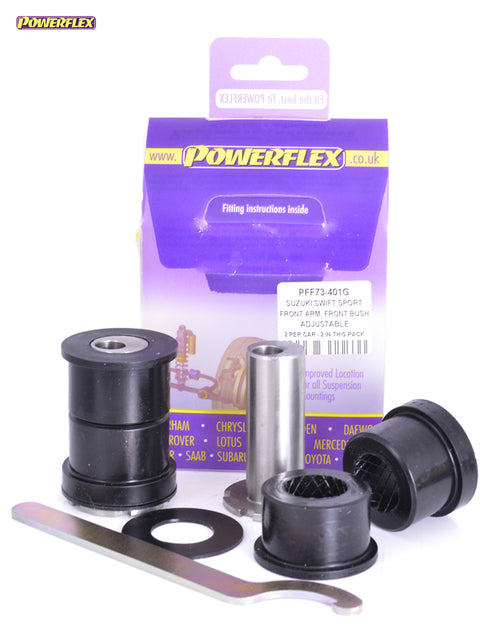 Powerflex PFF73-401G Front Arm Front Bush Camber Adjustable
