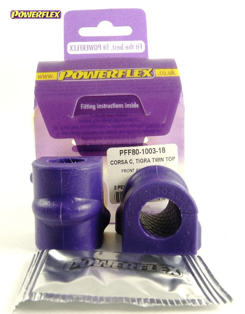 Powerflex PFF80-1003-18 Front Anti Roll Bar Mounting Bush 18mm 18mm
