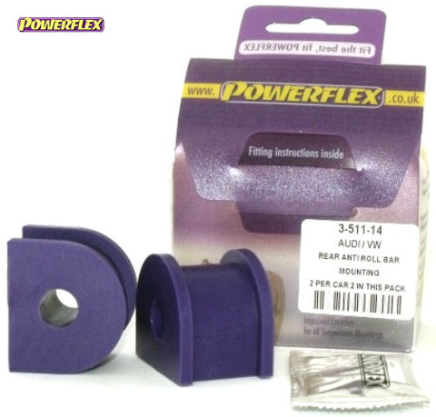 Powerflex PFR3-511-14 Rear Anti Roll Bar Mounting 14mm 14mm