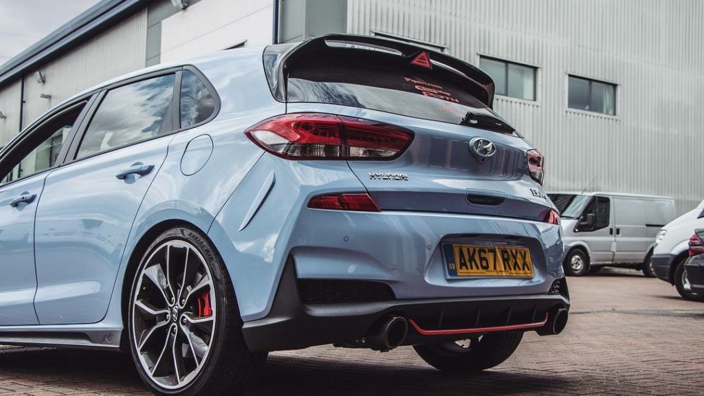 Hyundai i30N rear profile